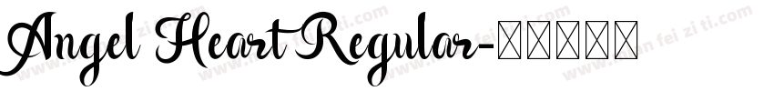 Angel Heart Regular字体转换